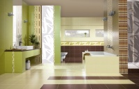 керамическая плитка для ванной комнаты bambus