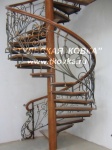 Кованые перила и винтовые лестницы - Тульская Ковка