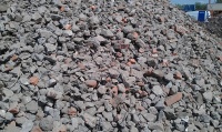 вторичный щебень (дробленый бетон) фр. 0-100 мм.