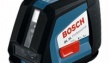 линейный лазерный нивелир bosch gll 2-50 + bm1