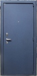 дверь металлическая входная рим синий бархат