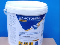 битумно-полимерная двухкомпонентная мастика эластомикс 5кг