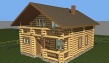 деревянный жилой дом соломенное