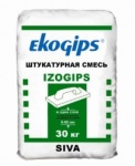 штукатурка белая ekogips izo 30 кг (турция)