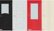двери межкомнатные шпон colore , porta rosso , италия