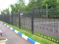 забор металлический сварной