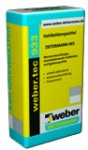 водонепроницаемый быстросхватывающийся безусадочный раствор web.tec.933