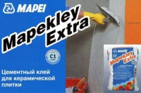 клей для керамической плитки mapekley extra, италия