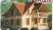 деревянный дом из оцилиндрованного бревна раума 231,13 кв.м