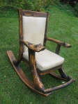 кресло-качалка ручной работы (ель, сосна)