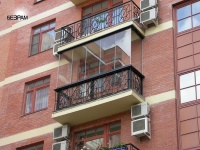безрамное остекление балкона