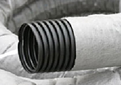 труба дренажная одностенная в геотекстильном фильтре д 160мм