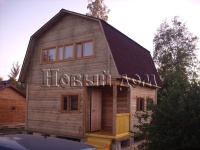 дом деревянный из бруса д-16-л, россия