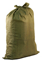 мешки полипропиленовые зелёные, 95х55 см на 50кг, 60 гр