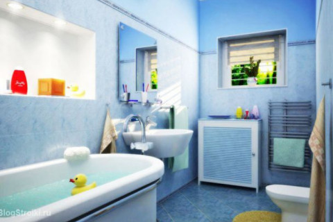Что необходимо учитывать при отделке комнат с повышенной влажностью-ванной и кухни