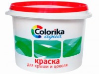 Краска «Colorika aqua» для крыши и цоколя (Россия).Краска рекомендуется для по...