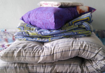 Комплект спальных принадлежностей для рабочих и общежитий - матрас 70х190, подуш...