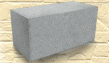 блок полнотелый для ручной кладки фундамента 390х190х188, россия