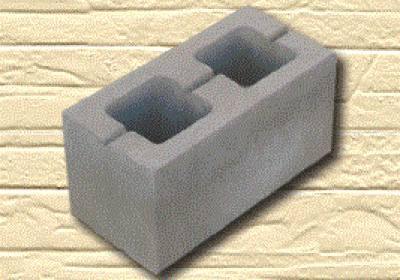 блоки стеновые 2х-пустотные бетонные, керамзито-бетонные 390х190х188, Россия