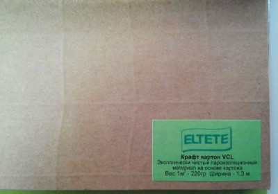 КРАФТ-БУМАГА Elt-Kraft VCL net.
 Крафт бумага Elt-Kraft VCL (Vapor Control Laye...