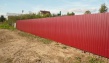 Забор из профнастила высота 1,8 метра:
одностороннее полимерное покрытие (c-8),...