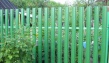 Забор из евроштакетника BARRERA (118мм) высота 1,8 метра: одностороннее полимер...