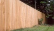 Забор из деревянного штакетника (120*20мм) высота 1,8 метра: зазор 2 см,столбы 6...