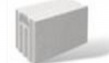 Блоки AEROC Classic D500 Парные паз-гребень c карманами (D400) (В2,5) 375x250x62...