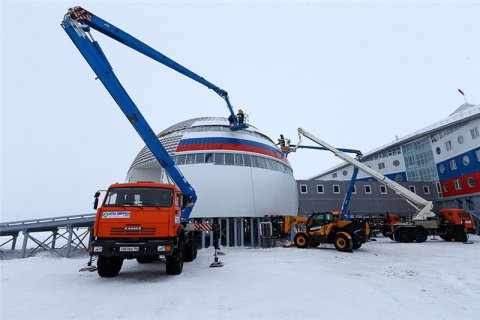 На самом северном аэродроме Земле Франца-Иосифа приступили к строительству ВПП