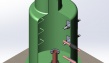 Комплект узла герметизация кессона артезианской скважины. В комплект входит герм...