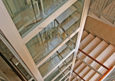 Панорамный лифт в дом
