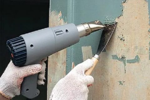 Как правильно снять старую краску со стен в квартире