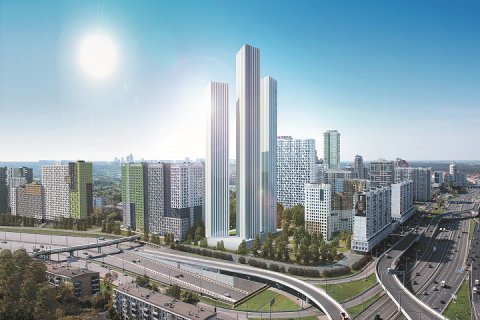 «КРОСТ» построит в Москве 6-е по высоте жилое здание в мире