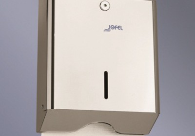 AH12000 Jofel Диспенсер листовых полотенец в пачках Z ,C и I - сложения, Нержаве...