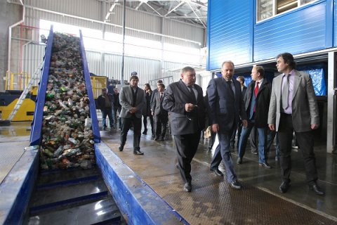 В Ивановской области запустили в работу крупный мусоросортировочный завод