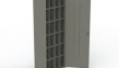 Металлический шкаф для противогазов ХПГ-24-600 с дверью