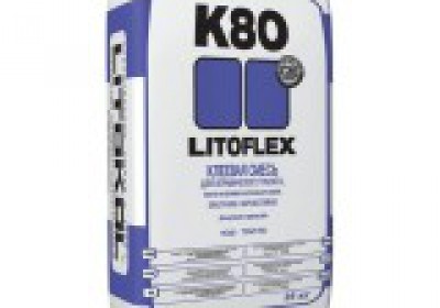 Клей для плитки и керамогранита LITOKOL LitoFlex K80 (25 кг)