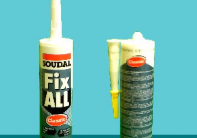 Клей-герметик нейтральный Fix-All FLEXI 290 мл SOUDAL ЧЁРНЫЙ