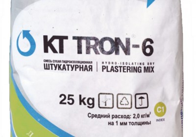 «КТтрон-6» – сухая штукатурная смесь смесь, состоящая из цемента, минерального ...