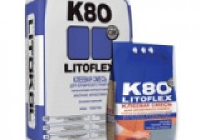 Литокол Клей для укладки плитки LITOFLEX K80, 25кг