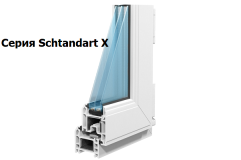 Серия оконных систем Schtandart X от REHAU
