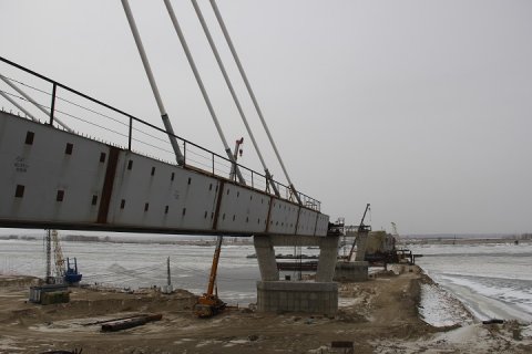 Российская и китайская части моста Благовещенск-Хэйхе будут состыкованы в марте 2019 года