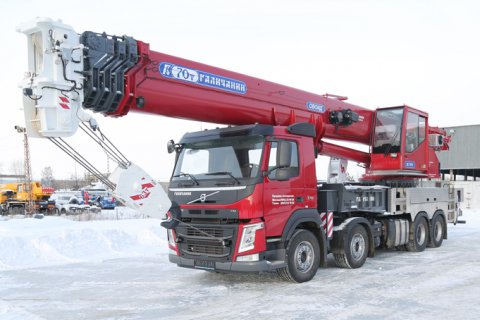 ГАКЗ выпустил автокран грузоподъемностью 70 тонн