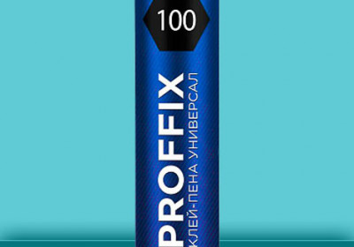 Клей полуиретановый ProFix 100 в аэрозольном баллоне 850 мл PROFFLEX