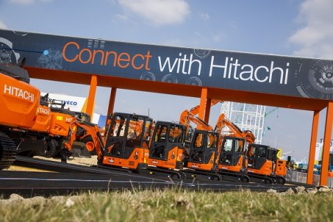 Hitachi Construction Machinery представила новинки на Bauma 2019