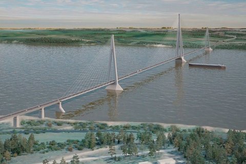 Определён концессионер по реализации проекта строительства мостового перехода через реку Лена в Якутии