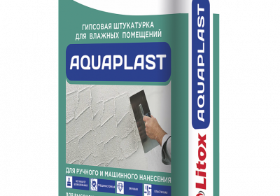 Гипсовая штукатурка для влажных помещений Литокс AquaPlast, 30кг