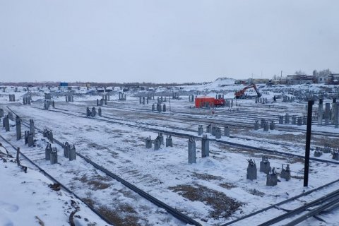 В Якутии завершен нулевой цикл строительства высокотехнологичной судоверфи