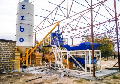 Мобильный бетонный завод Компакт-20 ZZBO