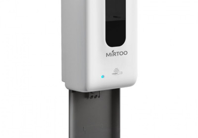 MIRTOO 2252N Сенсорный дозатор спрейного типа для антисептика с каплеулавливател